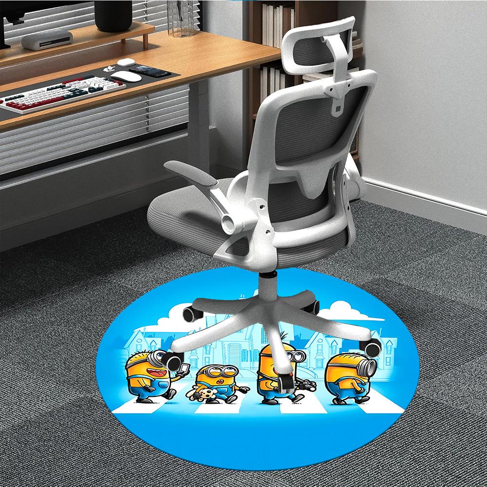 1pc Minions Office Round Area Rug, Under Office Chairs Bedroom Living Room Home Decor, Available in Various Sizes 80cm by 80cm
1pc Minions Office Round Area Rug, Under Office Chairs Bedroom Living Room Home Decor, Available in Various Sizes 80cm by 80cm