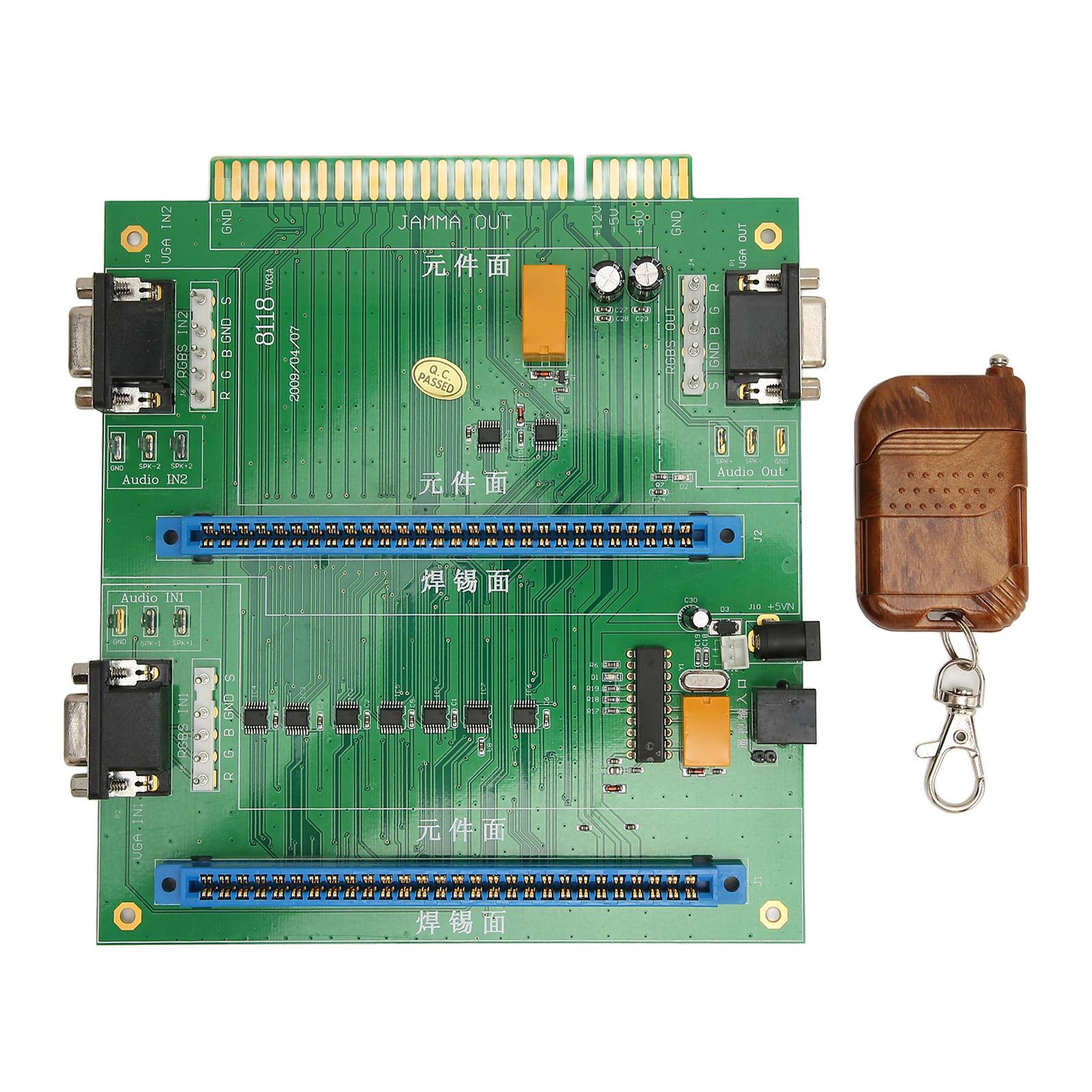 Для друкованої плати JAMMA, 2 слоти, легке встановлення, багатофункціональний перемикач JAMMA 2 в 1 з пультом дистанційного керування
Для друкованої плати JAMMA, 2 слоти, легке встановлення, багатофункціональний перемикач JAMMA 2 в 1 з пультом дистанційного керування