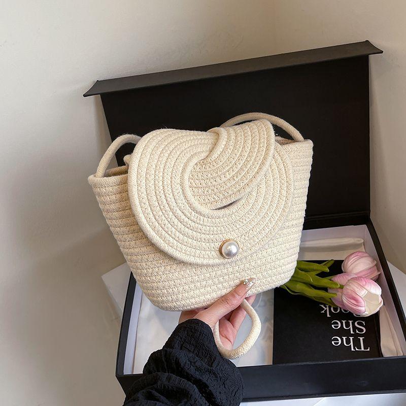 Плетеная сумка из соломы Женская 2025 Новое поступление Жемчужная Повседневная сумка Сумка через плечо Маленькая сумка Пляжная сумка для морского отдыха Плетеная сумка-ведро Beige White
Плетеная сумка из соломы Женская 2025 Новое поступление Жемчужная Повседневная сумка Сумка через плечо Маленькая сумка Пляжная сумка для морского отдыха Плетеная сумка-ведро Beige White