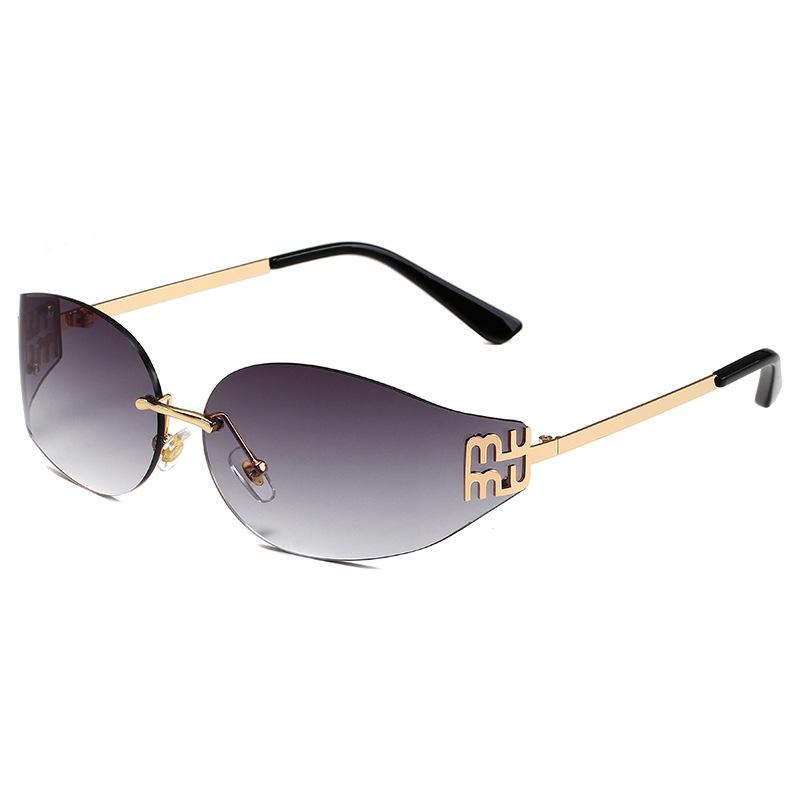 Rimless Oval Sunglasses Women Uv400 Oversized Gradient Black Lenses Metal Frame Punk Decorative Glasses Men Goggles Female
Rimless Oval Sunglasses Women Uv400 Oversized Gradient Black Lenses Metal Frame Punk Decorative Glasses Men Goggles Female