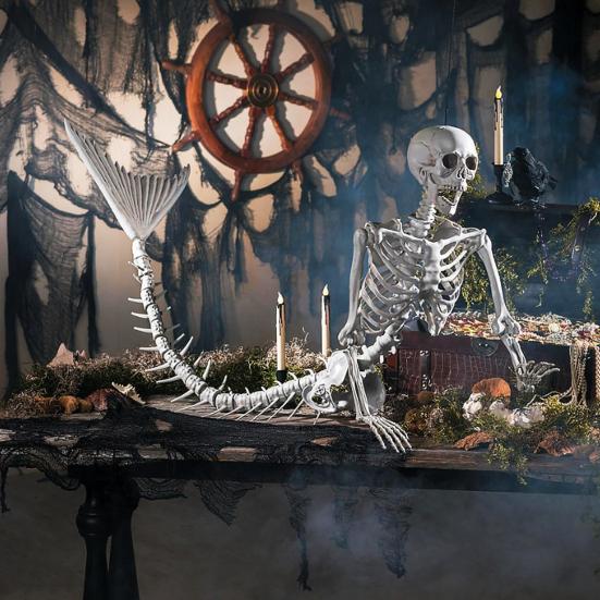 2шт реалистичный скелет русалки имитация всего тела подвижные суставы кости русалки страшные 
2шт реалистичный скелет русалки имитация всего тела подвижные суставы кости русалки страшные