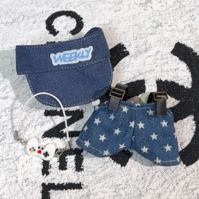 10cm Plush Toy Silicone Doll in Denim Overalls Fits Dimo Newborn Doll (Doll Not Included)
10cm Plush Toy Silicone Doll in Denim Overalls Fits Dimo Newborn Doll (Doll Not Included)