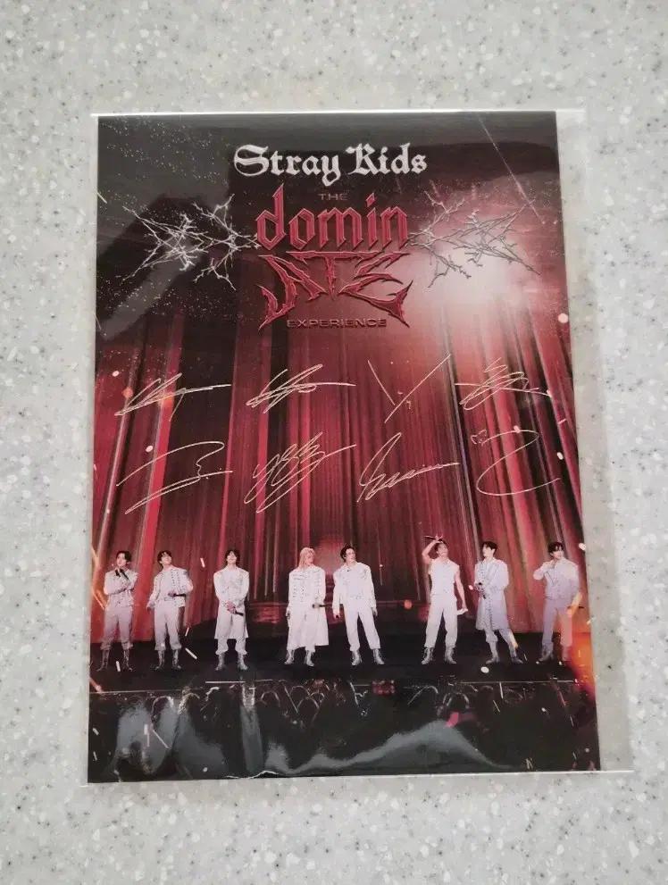 STRAY KIDS movie Dominate singer-long bonus autographed postcard for sale
STRAY KIDS movie Dominate singer-long bonus autographed postcard for sale