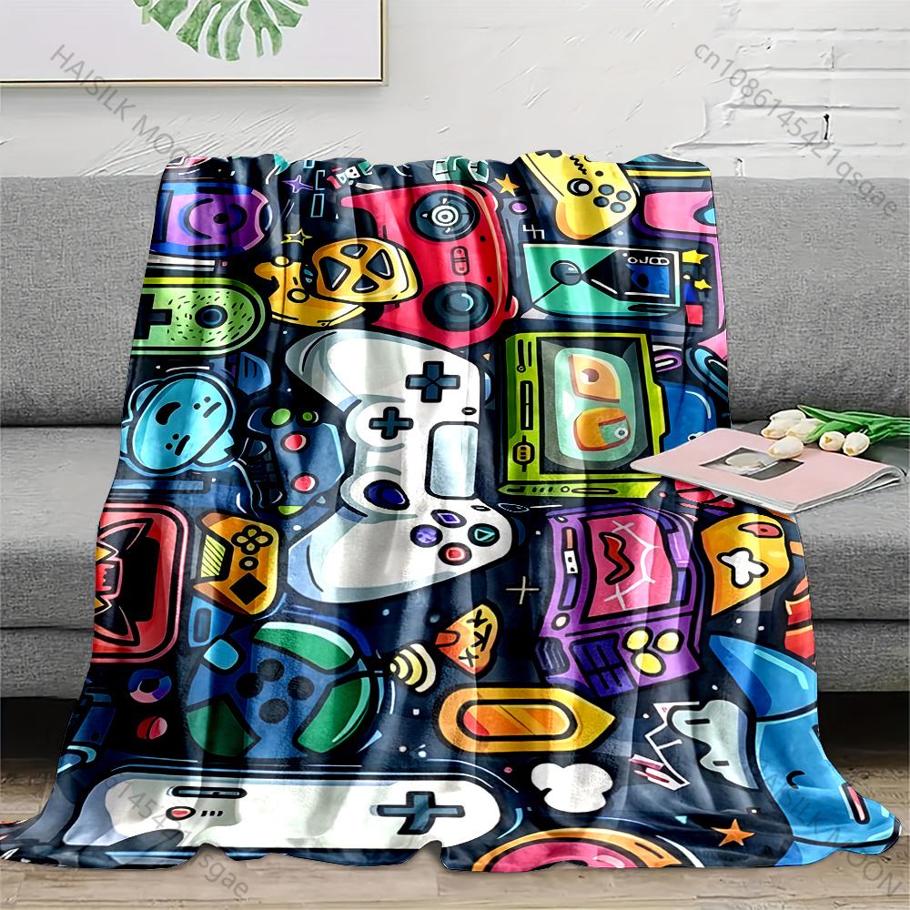 Gaming Device Illustration Collection Blanket Suitable for Home Bedroom Sofa Travel Camping Blanket Various Sizes for Gifts 75x90cm
Gaming Device Illustration Collection Blanket Suitable for Home Bedroom Sofa Travel Camping Blanket Various Sizes for Gifts 75x90cm