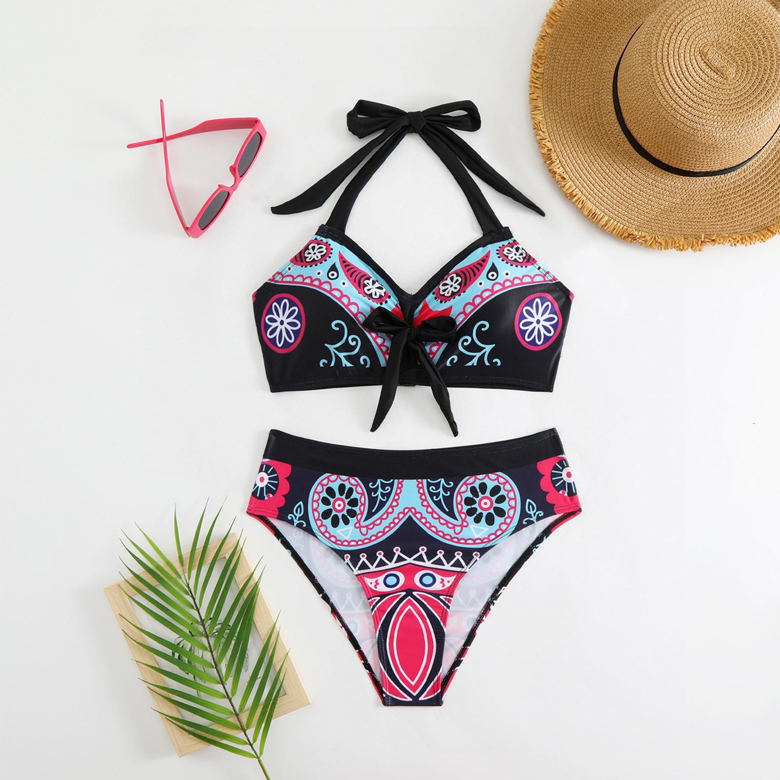 Women s Split Fashion Sexy Bikini Print With Breast Pad Without Steel Bracket Swimsuit XXXL
Women s Split Fashion Sexy Bikini Print With Breast Pad Without Steel Bracket Swimsuit XXXL