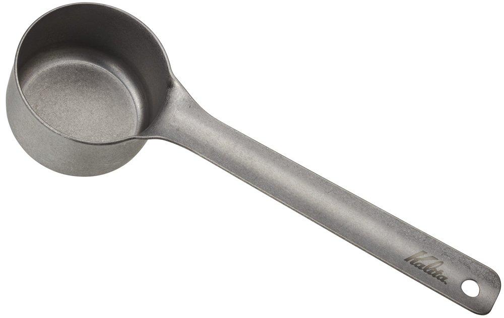 Кофе Kalita Нержавеющая сталь Матовая TSUBAME Kalita Серебряная мерка, Сталь, Пескоструйная обработка, Большая, Отделка, & #44245,