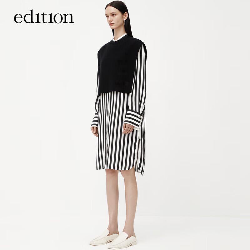 Edition Detachable Shawl Mulberry Silk Striped Shirt Dress M (165)
Edition Detachable Shawl Mulberry Silk Striped Shirt Dress M (165)