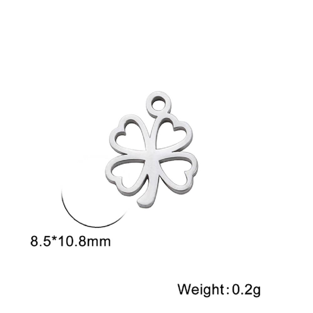 Teamer 10pcs Heart Four Leaf Clover Charms for Jewelry Making Lucky Clover Pendant Bracelet Necklaces Jewelry Supplies Wholesale
Teamer 10pcs Heart Four Leaf Clover Charms for Jewelry Making Lucky Clover Pendant Bracelet Necklaces Jewelry Supplies Wholesale