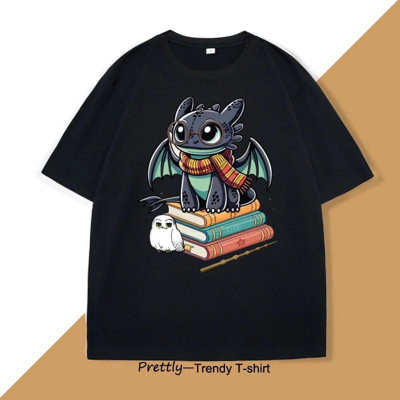 Summer Retro Fun Cotton Short-Sleeve Loose T-Shirt Dragon Pattern Children s T-Shirt 100
Summer Retro Fun Cotton Short-Sleeve Loose T-Shirt Dragon Pattern Children s T-Shirt 100