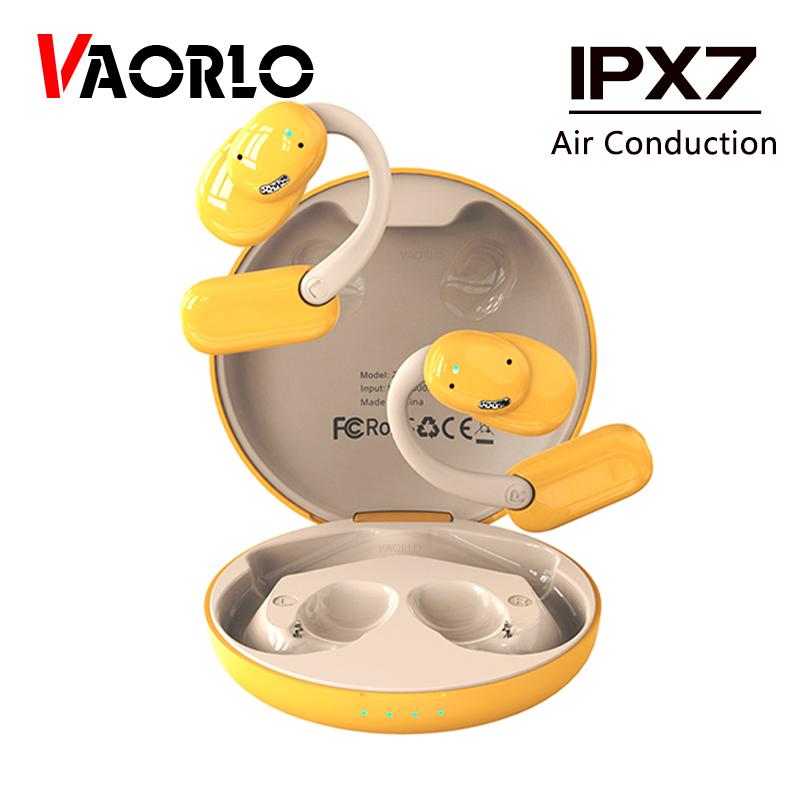 Беспроводные наушники VAORLO с воздушной проводимостью, супер HiFi сабвуфер, стерео музыка с HD-микрофоном, наушники с шумоподавлением, IPX7, водонепроницаемые
Беспроводные наушники VAORLO с воздушной проводимостью, супер HiFi сабвуфер, стерео музыка с HD-микрофоном, наушники с шумоподавлением, IPX7, водонепроницаемые