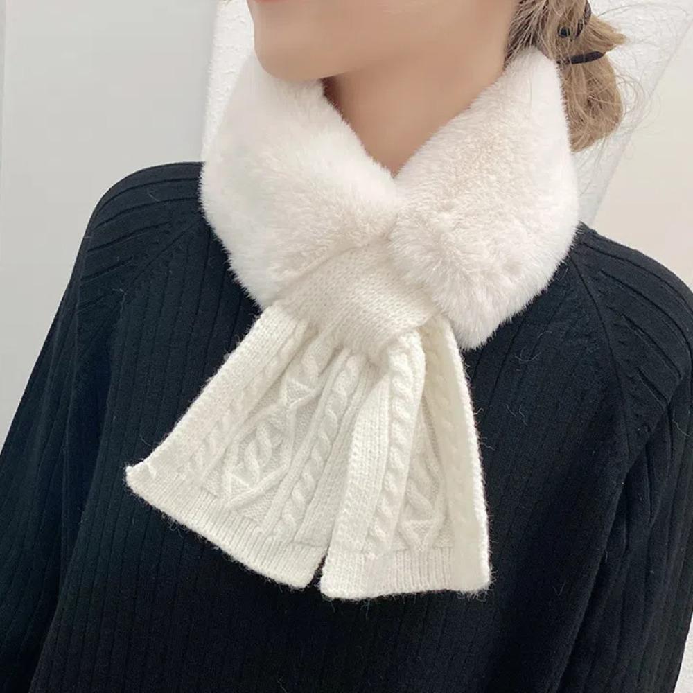 Korean Style Thicken Neck Scarf Woven Fluffy Knitting Neck Shawlrf Woolen Cross Muffler Gifts чорний
Korean Style Thicken Neck Scarf Woven Fluffy Knitting Neck Shawlrf Woolen Cross Muffler Gifts чорний