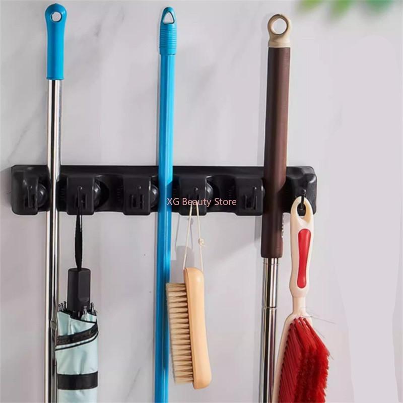 3/4/5 Position Black Multi-Function Wall Mounted Mop Holder Broom Hanger Shelf Home Kitchen Storage Magic Plastic Mop Holder
3/4/5 Position Black Multi-Function Wall Mounted Mop Holder Broom Hanger Shelf Home Kitchen Storage Magic Plastic Mop Holder