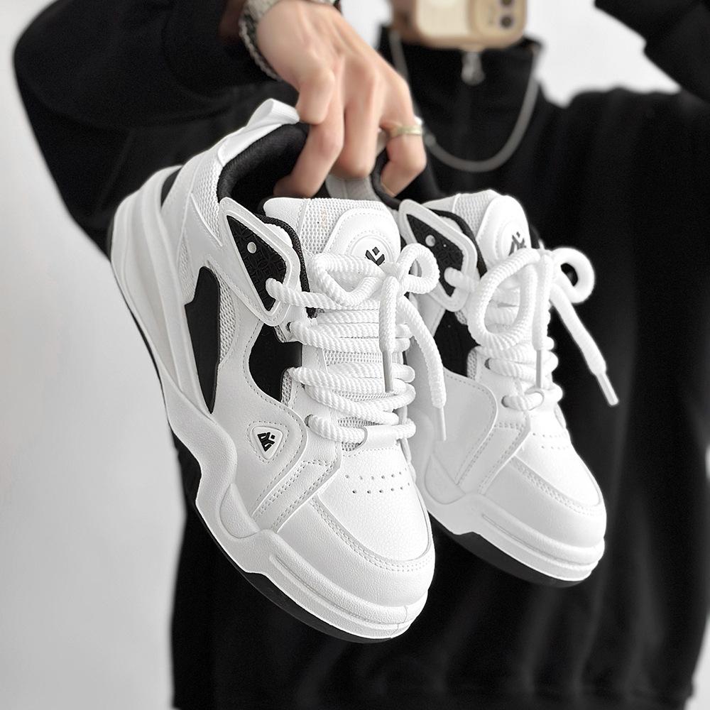 2025 new niche design bread tide shoes men s casual board shoes student platform lace-up large size men s shoes 39
2025 new niche design bread tide shoes men s casual board shoes student platform lace-up large size men s shoes 39