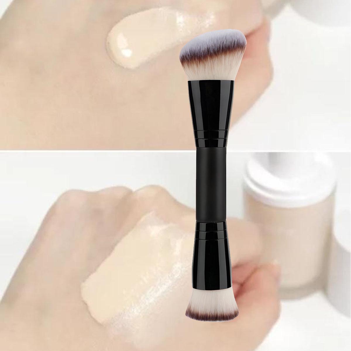 Professional Makeup Tool: Black Double-Ended Brush for Hair Powder, Blush, and Powder Application 1 double-ended brush чёрный
Professional Makeup Tool: Black Double-Ended Brush for Hair Powder, Blush, and Powder Application 1 double-ended brush чёрный