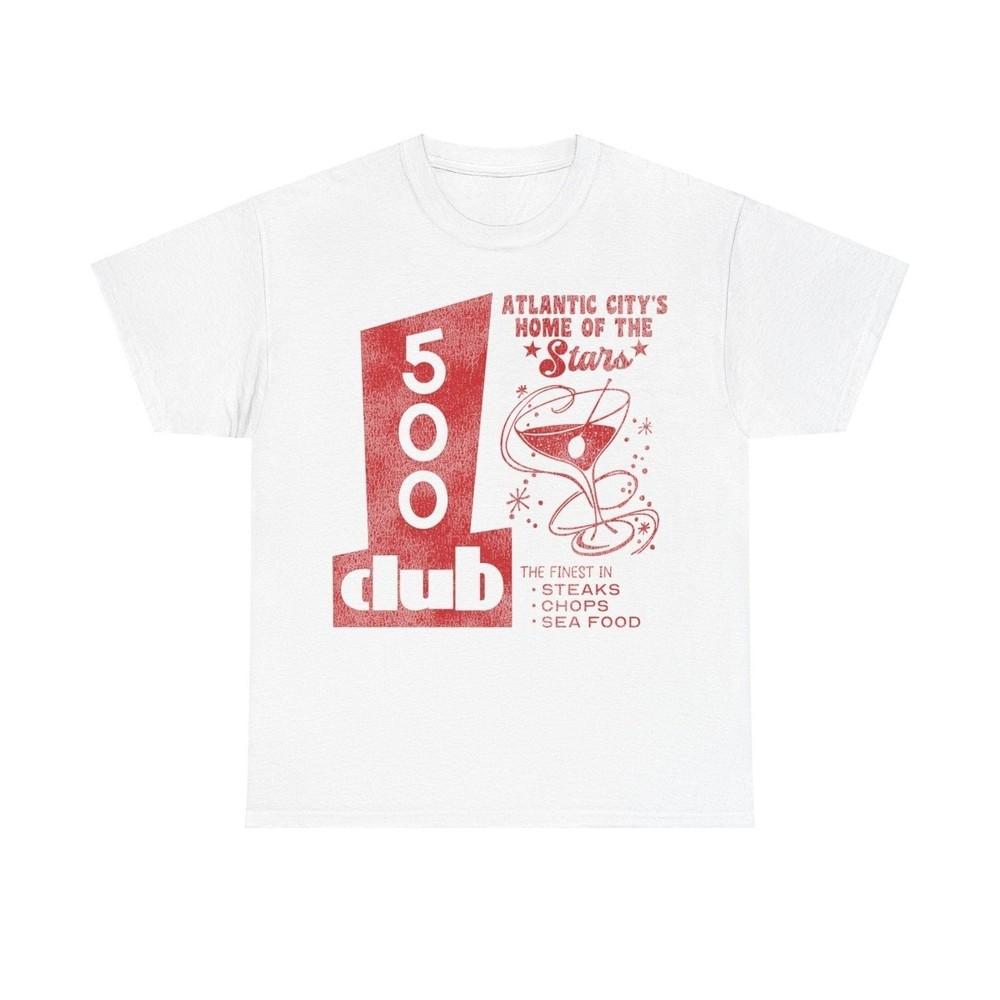 The 500 Club Atlantic City NJ Night Club Retro Nostalgic T-shirt L
The 500 Club Atlantic City NJ Night Club Retro Nostalgic T-shirt L