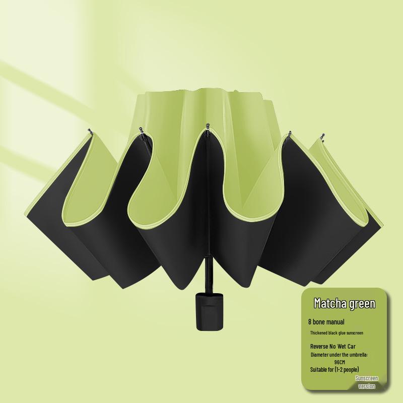 Премиальный черный складной зонт - Очень большой, Двойного назначения для солнца и дождя, Трехсекционный дизайн
Премиальный черный складной зонт - Очень большой, Двойного назначения для солнца и дождя, Трехсекционный дизайн