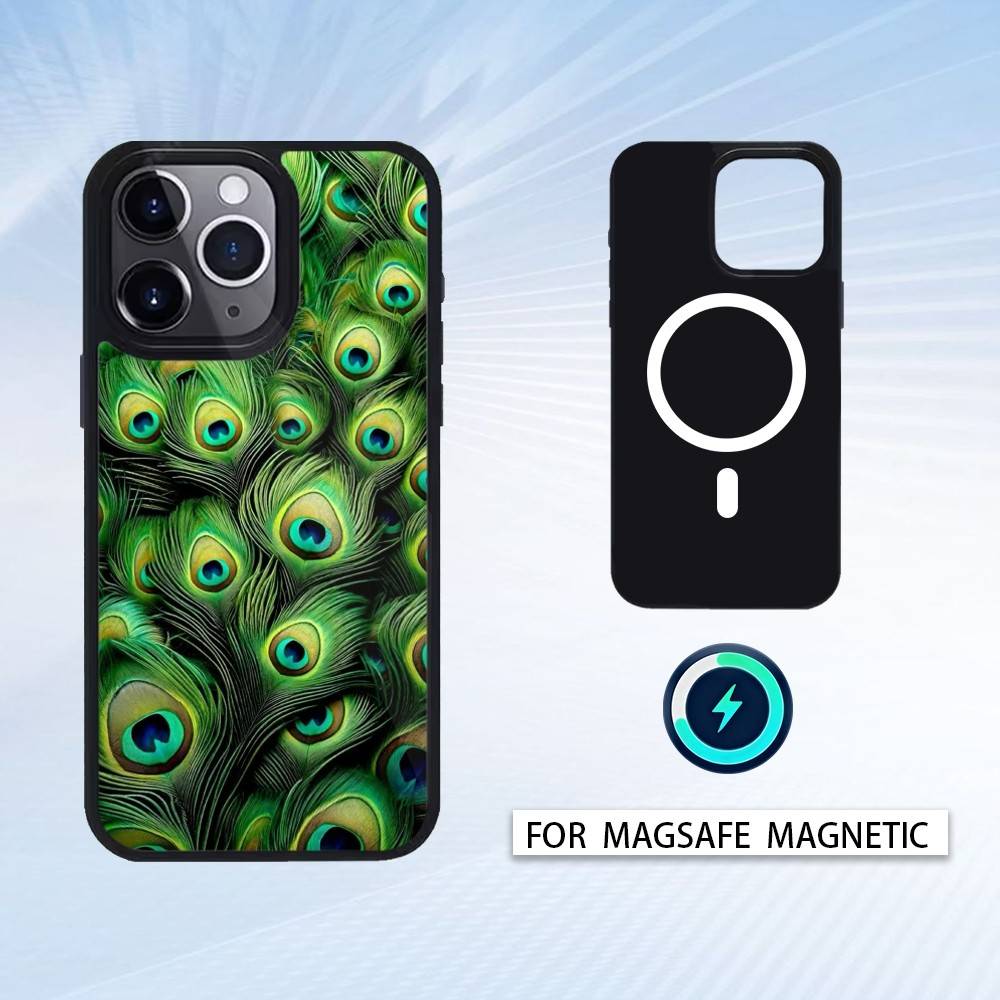 Peacock Phone Case For iPhone 17,16,15,14,13,12,Pro,Max For Magsafe Magnetic Wireless Charging iPhone16PROMAX
Peacock Phone Case For iPhone 17,16,15,14,13,12,Pro,Max For Magsafe Magnetic Wireless Charging iPhone16PROMAX