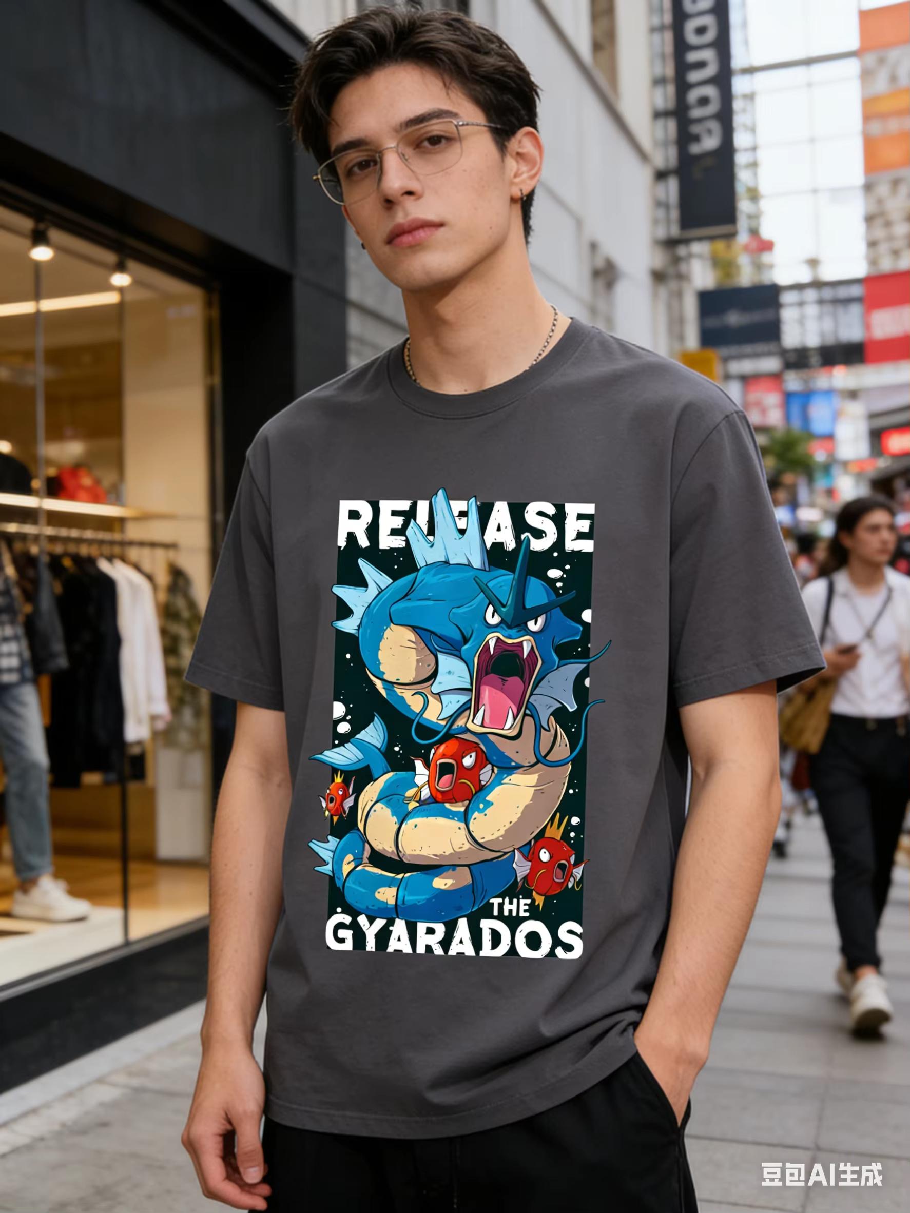 2026 New Loosefit highquality cotton Pokémon Tshirt with blue Barracuda and red King Carp printed on the front S
2026 New Loosefit highquality cotton Pokémon Tshirt with blue Barracuda and red King Carp printed on the front S