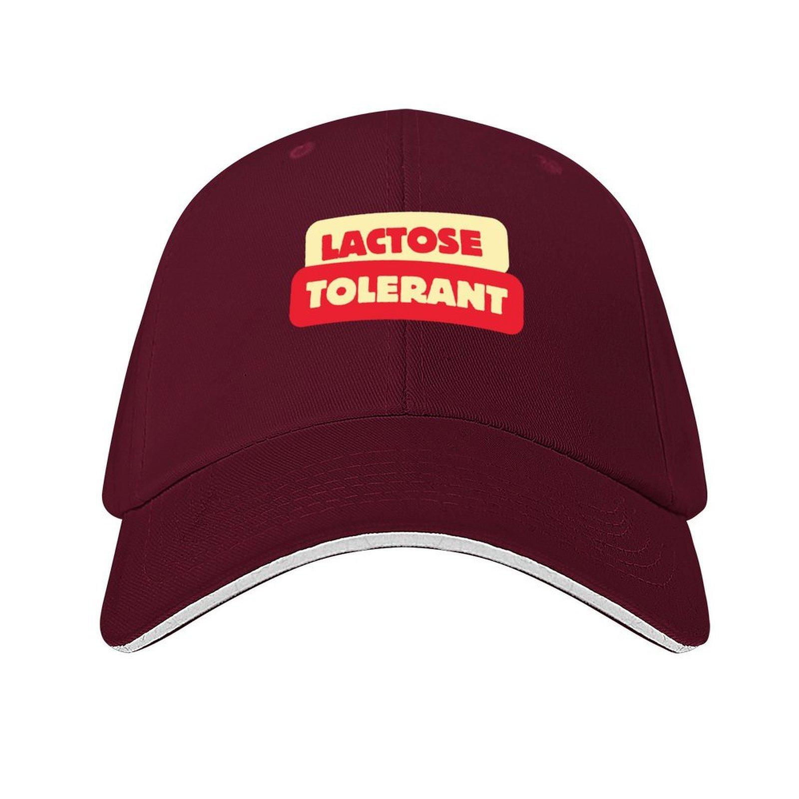 Lactose Tolerant Baseball Cap dad hat Military Cap Man winter hats for men western Hat For Man Womens
Lactose Tolerant Baseball Cap dad hat Military Cap Man winter hats for men western Hat For Man Womens