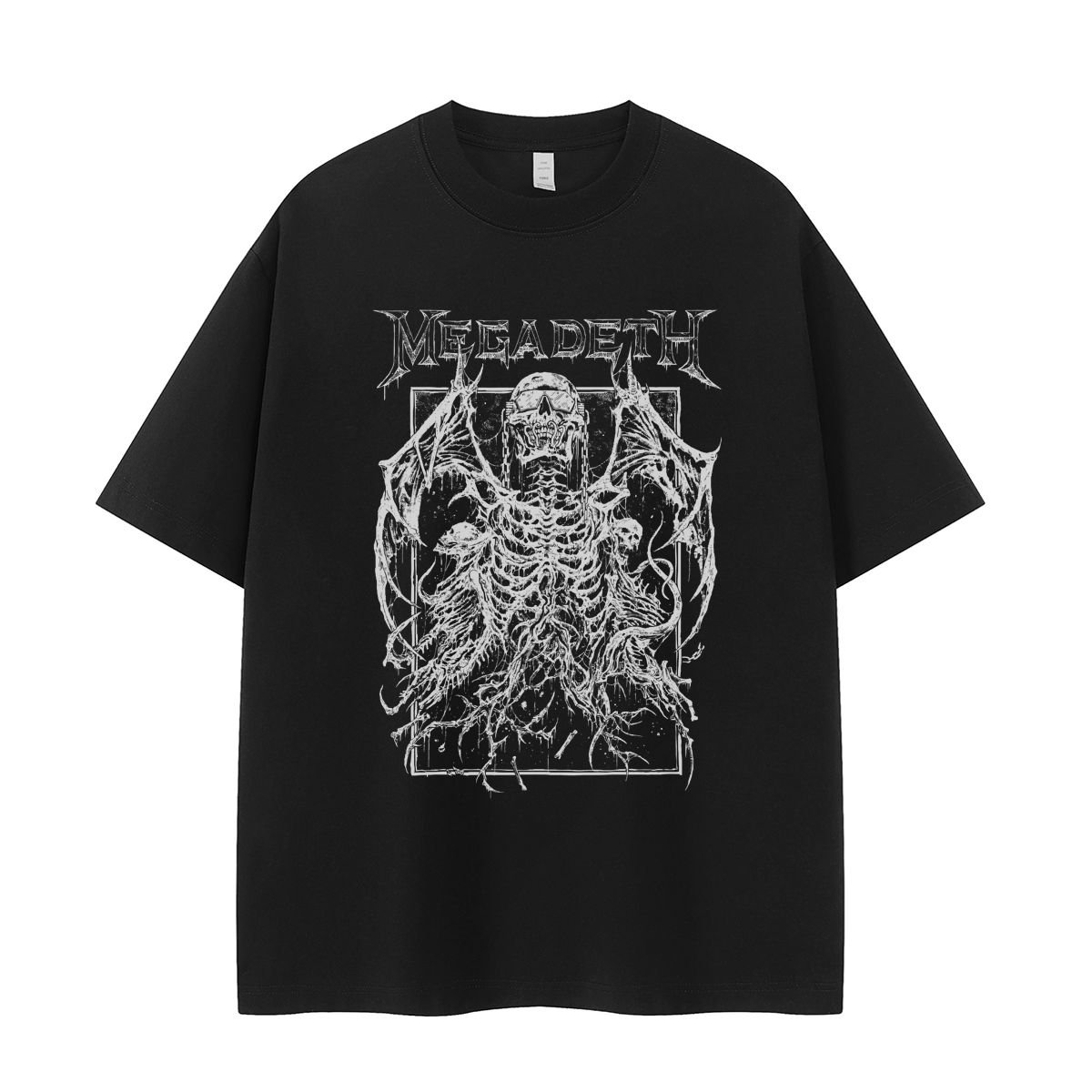 Megadeth Band Vintage American Street Niche Design Sense VTG Crew Neck Loose Rock Short Sleeve T-Shirt XXXXL
Megadeth Band Vintage American Street Niche Design Sense VTG Crew Neck Loose Rock Short Sleeve T-Shirt XXXXL