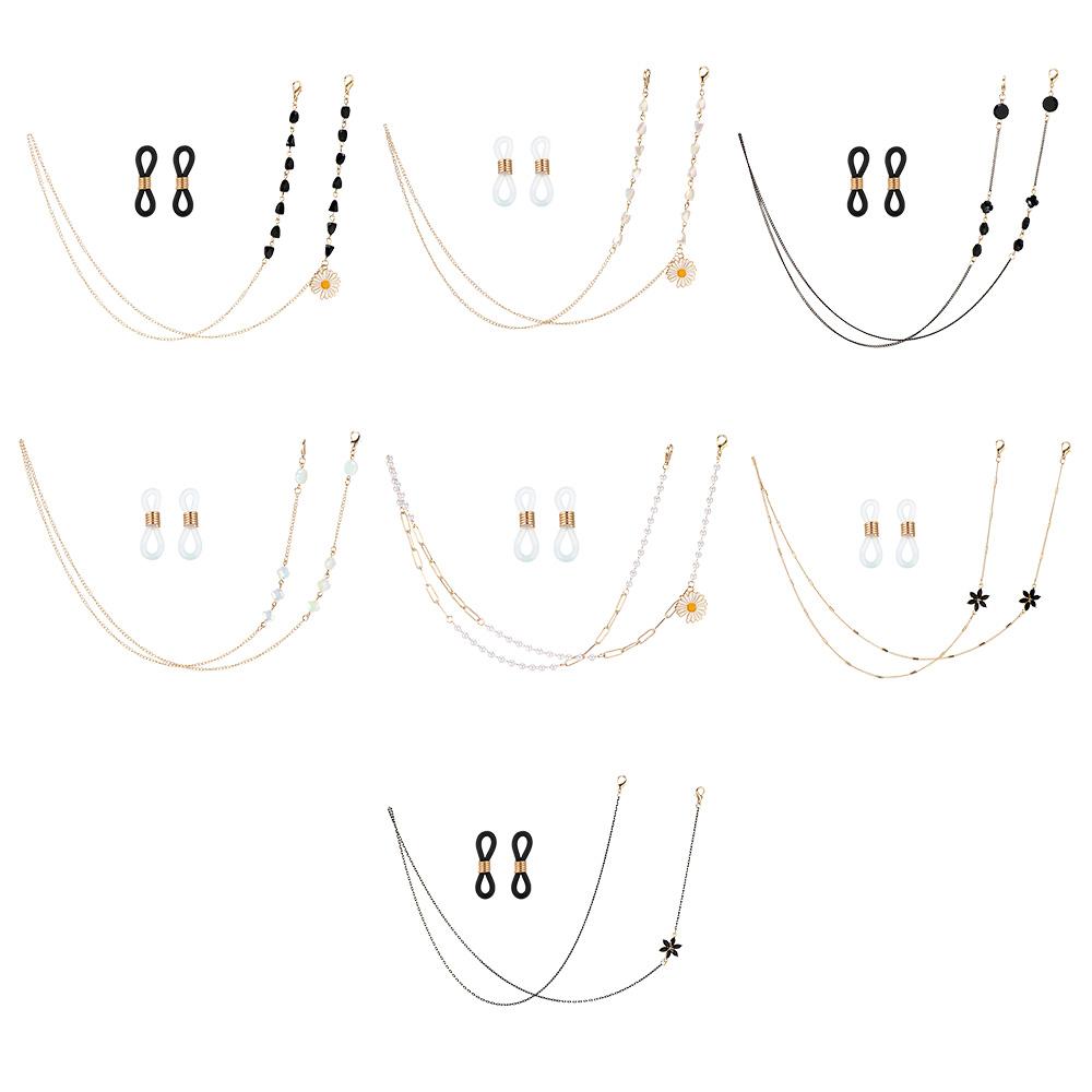 Women Retainer Necklace Glasses Chain Sunglasses Lanyard Eyewear Neck Strap Eyeglasses Cord Holder 7
Women Retainer Necklace Glasses Chain Sunglasses Lanyard Eyewear Neck Strap Eyeglasses Cord Holder 7