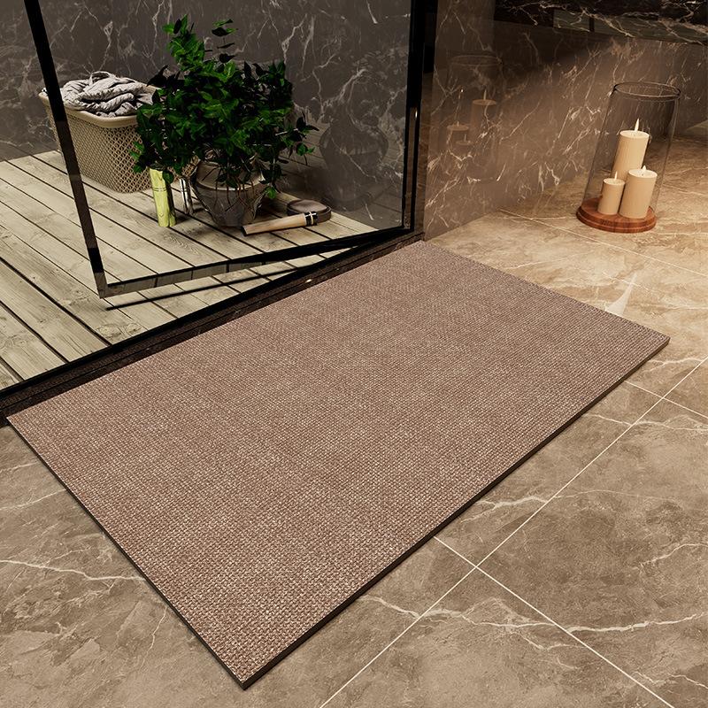 Японский простой коврик для ванной с сизалевой текстурой, с высококлассным ощущением, водопоглощающий, быстросохнущий, коврик для ног, простой в уходе, мягкий коврик для пола из диатомовой грязи 40 * 60cm
Японский простой коврик для ванной с сизалевой текстурой, с высококлассным ощущением, водопоглощающий, быстросохнущий, коврик для ног, простой в уходе, мягкий коврик для пола из диатомовой грязи 40 * 60cm