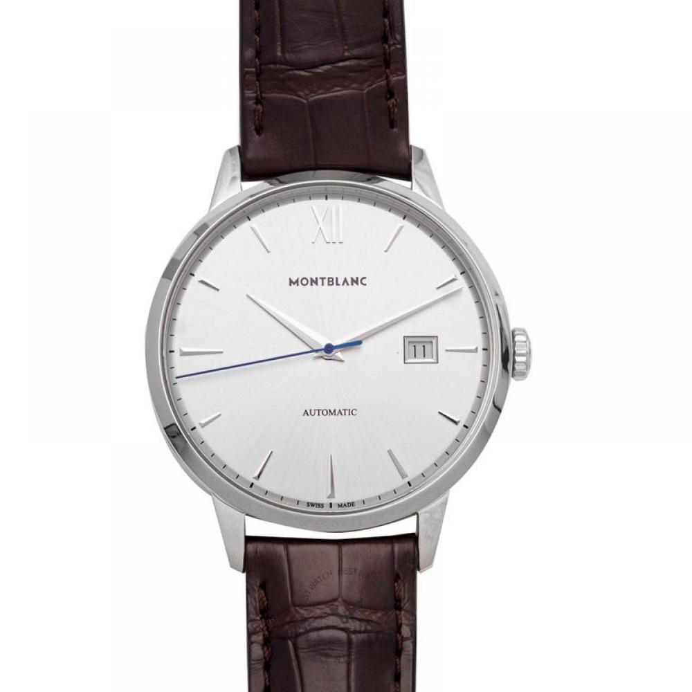 Montblanc MeiSterStuck Heritage автоматические мужские часы из нержавеющей стали с серебристым циферблатом
Montblanc MeiSterStuck Heritage автоматические мужские часы из нержавеющей стали с серебристым циферблатом