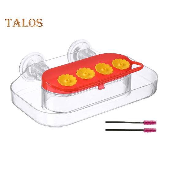 Кормушка для колибри на окно, прочная присоска, кормушка для колибри с 4 отверстиями для кормления, пластиковый поддон для воды для птиц 3pcs
Кормушка для колибри на окно, прочная присоска, кормушка для колибри с 4 отверстиями для кормления, пластиковый поддон для воды для птиц 3pcs