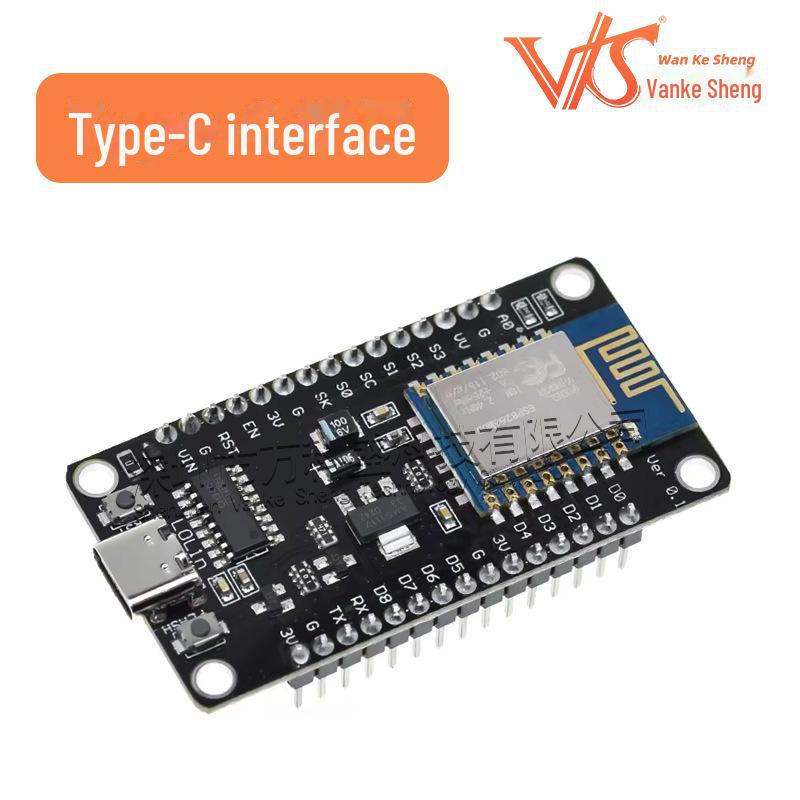 NodeMcu Lua WiFi Module V3 ESP8266 CH340 для розробки IoT TYPE-C interface
NodeMcu Lua WiFi Module V3 ESP8266 CH340 для розробки IoT TYPE-C interface