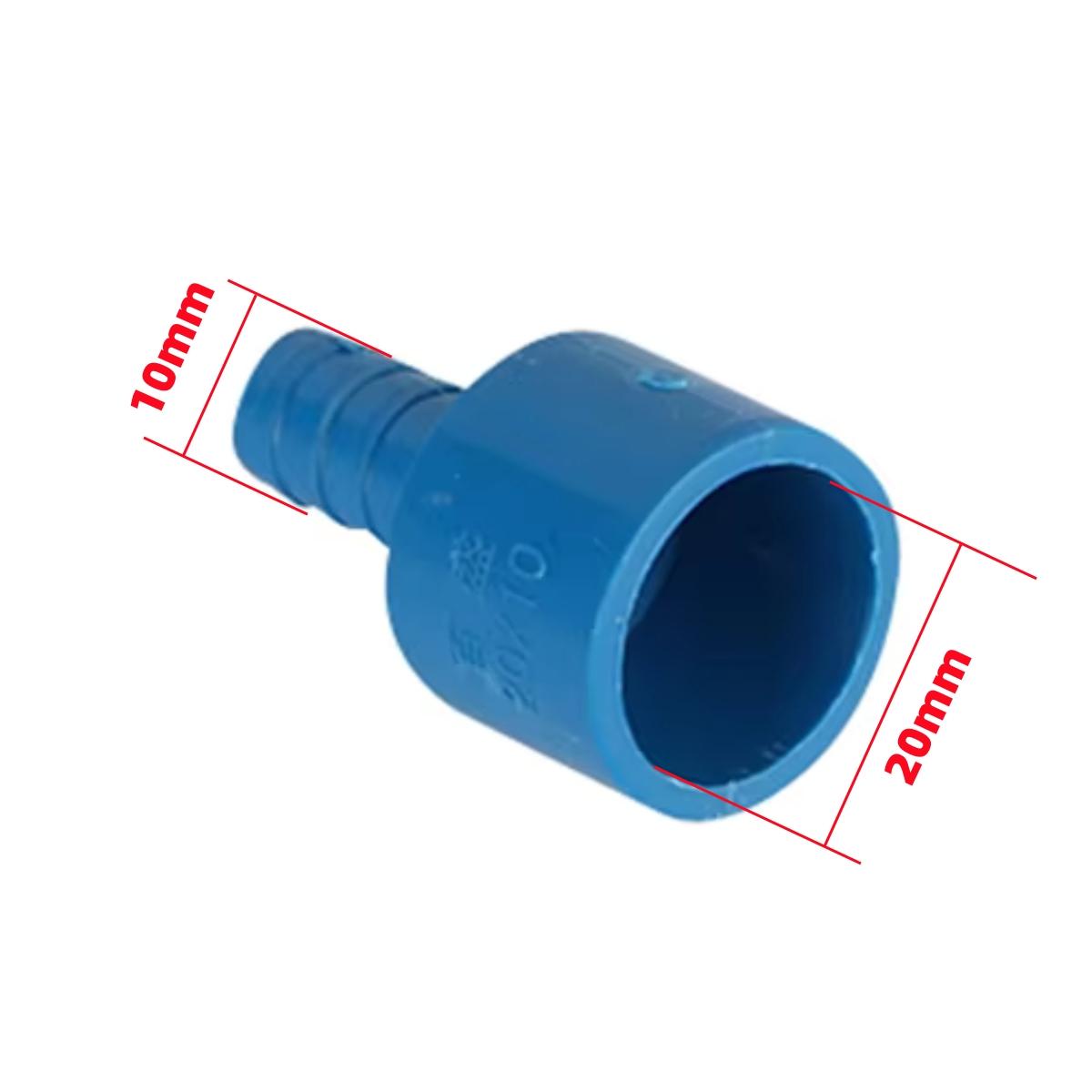 PVC Straight Reducing Connectors ID20mm to 10mm Aquarium Air Pump Joints Fish Tank Pipe Adapters Garden Irrigation Fittings 2Pcs ID20mm to 10mm синій
PVC Straight Reducing Connectors ID20mm to 10mm Aquarium Air Pump Joints Fish Tank Pipe Adapters Garden Irrigation Fittings 2Pcs ID20mm to 10mm синій