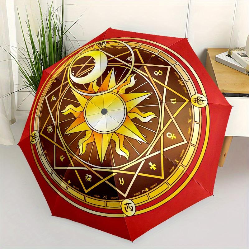 1pc Sacred Geometry Symbol Umbrella with Plastic Handle,Suitable for All Seasons Home Travel Outdoor UmbrellaM1064
1pc Sacred Geometry Symbol Umbrella with Plastic Handle,Suitable for All Seasons Home Travel Outdoor UmbrellaM1064
