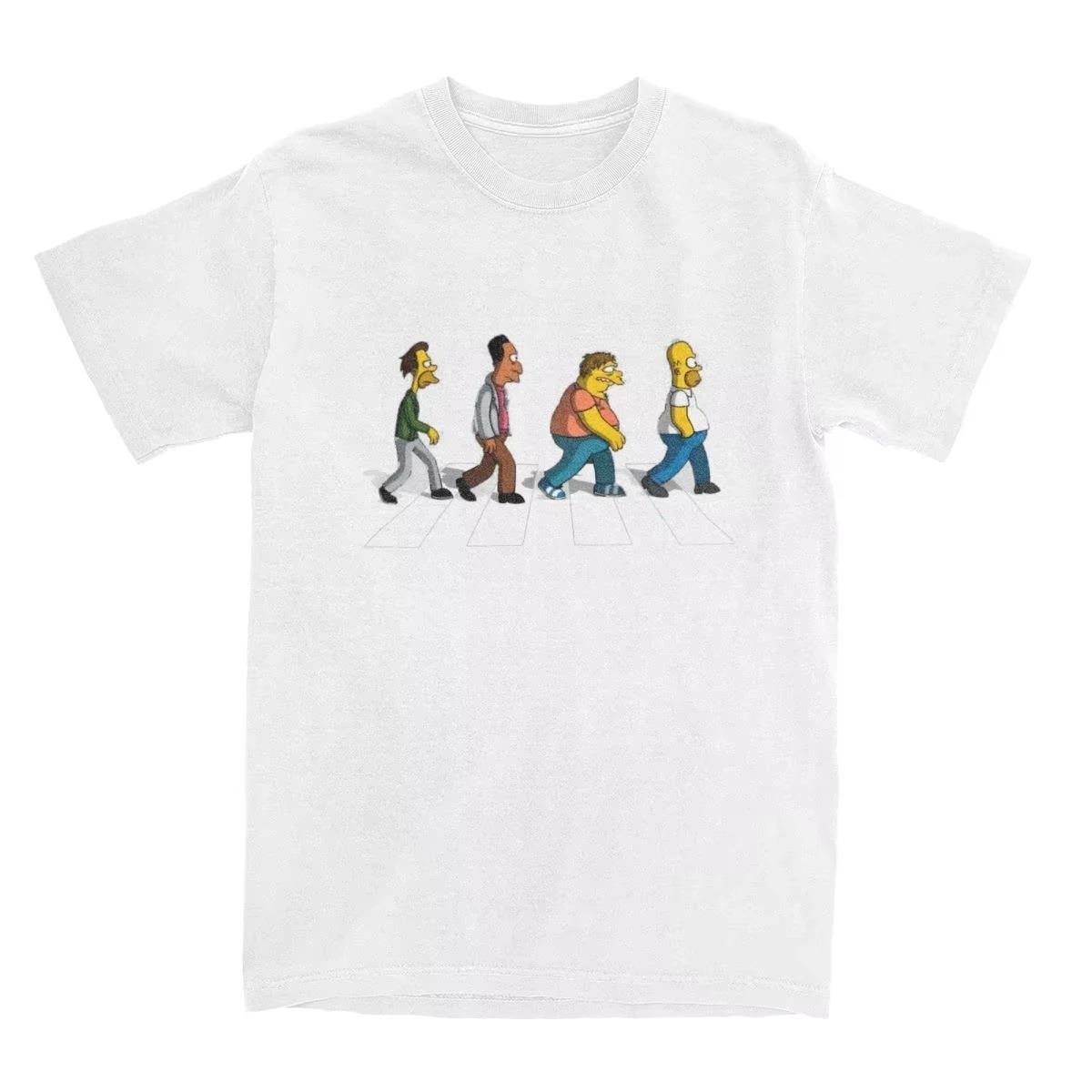 Simpsons retro 100%cotton Unisex shirt Simpsons & The Beatles oversized graphics New Men s Women s cartoon Short Sleeve Tshirt M бежевий
Simpsons retro 100%cotton Unisex shirt Simpsons & The Beatles oversized graphics New Men s Women s cartoon Short Sleeve Tshirt M бежевий