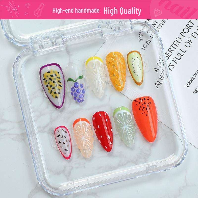 European & American Marble Gradient Fake Nails - Wearable & Removable Manicure Pieces Medium
European & American Marble Gradient Fake Nails - Wearable & Removable Manicure Pieces Medium