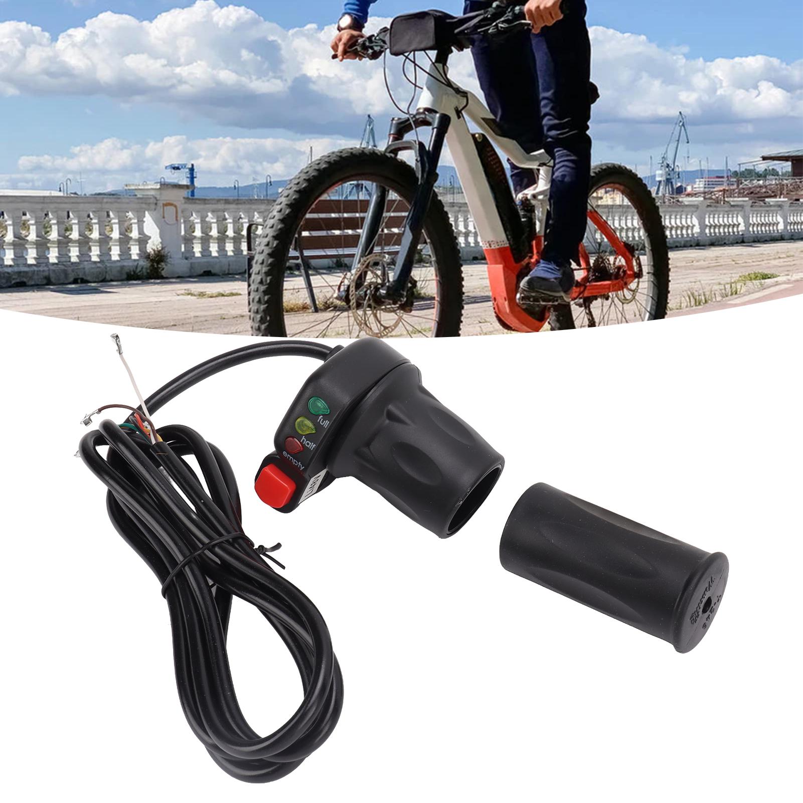 Electric Bike Throttle Grip 22mm Handle Diameter Stable Sensitive 48V Electric Bike Accelerator Handle Grips
Electric Bike Throttle Grip 22mm Handle Diameter Stable Sensitive 48V Electric Bike Accelerator Handle Grips