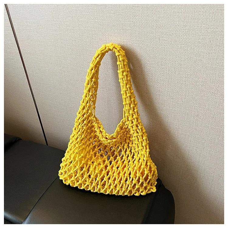 Summer New Fabric Solid Beach Shoulder Bags Commuting Versatile Women s Handbags 2026 Large Capacity Bags for Women жовтий
Summer New Fabric Solid Beach Shoulder Bags Commuting Versatile Women s Handbags 2026 Large Capacity Bags for Women жовтий