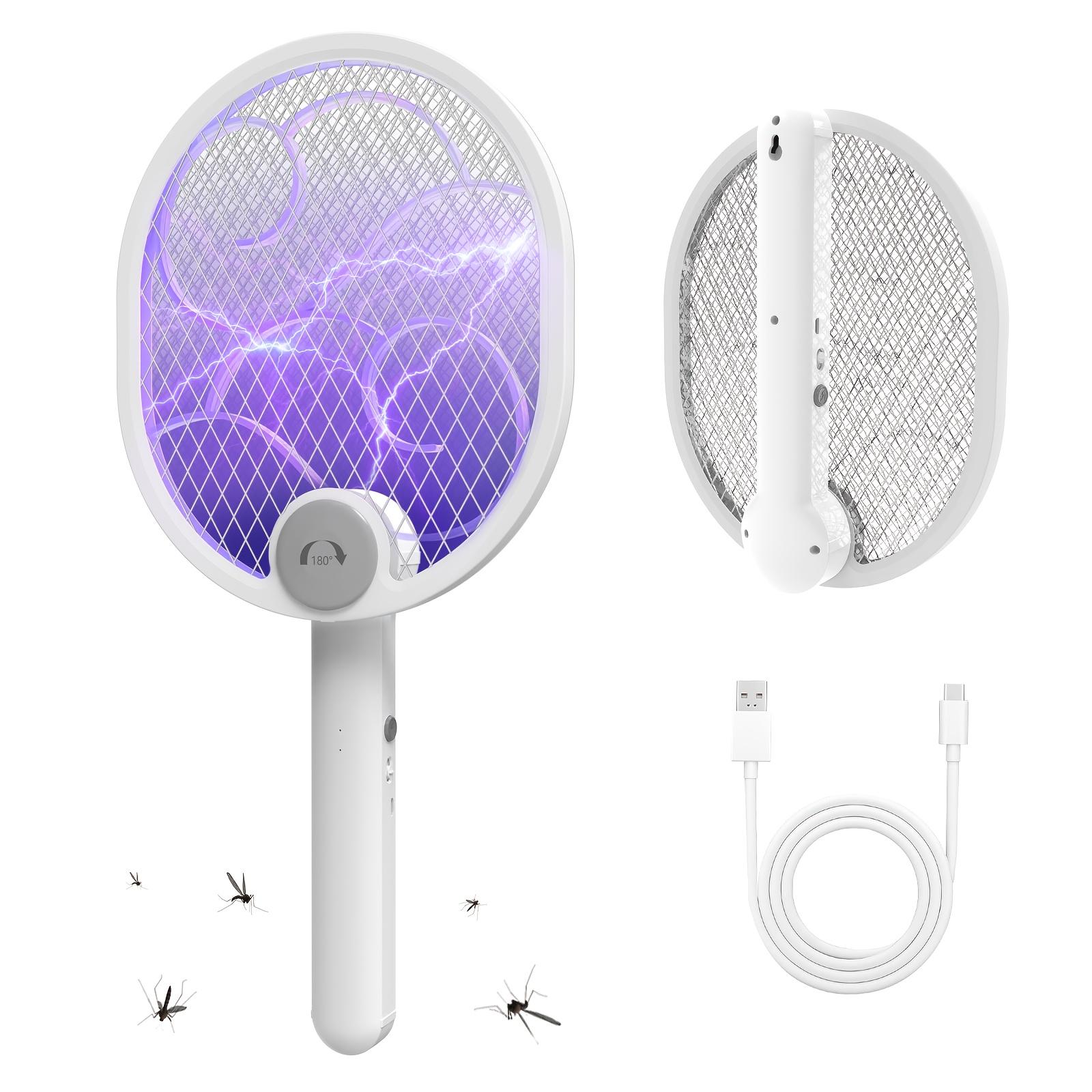 2-in-1 Electric Mosquito Swatter&rechargeable Mosquito Killer Lamp, 3-layer Safety Net, On/off Automatic Mode, High-voltage Insect Trap белый
2-in-1 Electric Mosquito Swatter&rechargeable Mosquito Killer Lamp, 3-layer Safety Net, On/off Automatic Mode, High-voltage Insect Trap белый