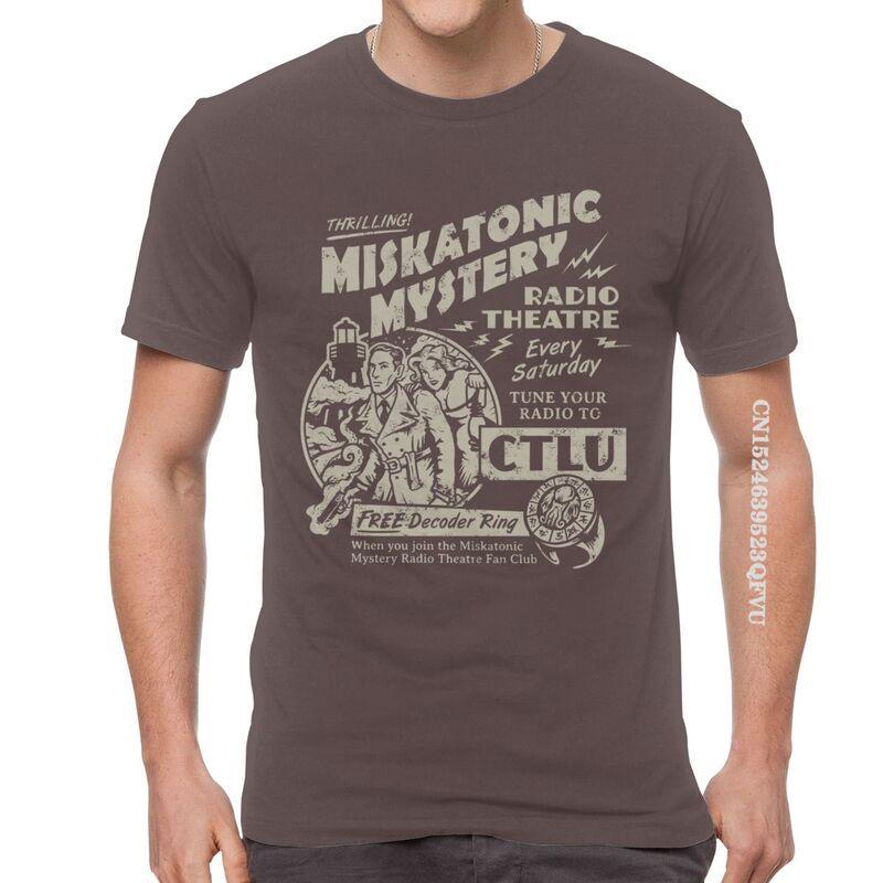 Male Miskatonic Mystery Radio Theater T Shirts Thrilling Lovecraft Call Of Cthulhu Tshirt T Shirt Cotton Oversized Tee EMO Men S
Male Miskatonic Mystery Radio Theater T Shirts Thrilling Lovecraft Call Of Cthulhu Tshirt T Shirt Cotton Oversized Tee EMO Men S