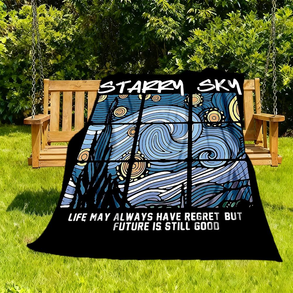 1pc Starry Sky Future All-Season Comfort, Outdoor Flannel Blanket - Soft, Warm & Cozy for Naps, Camping & Travel 109 130x150cm
1pc Starry Sky Future All-Season Comfort, Outdoor Flannel Blanket - Soft, Warm & Cozy for Naps, Camping & Travel 109 130x150cm