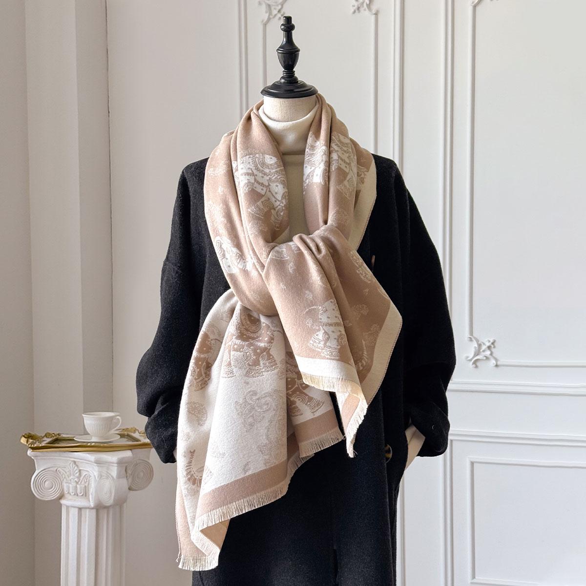 Luxury Winter Faux Cashmere Wraps For Women Warm Scarf Pashmina Shawl Blanket Travel Poncho Stoles
Luxury Winter Faux Cashmere Wraps For Women Warm Scarf Pashmina Shawl Blanket Travel Poncho Stoles