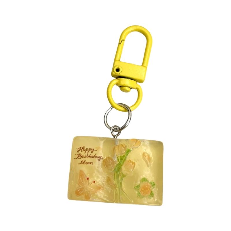 Adorable Butterfly Flower Key Holder Artistic Resin Craftsmanship Gift For Friend Unique Bag Charm Accessory жёлтый
Adorable Butterfly Flower Key Holder Artistic Resin Craftsmanship Gift For Friend Unique Bag Charm Accessory жёлтый