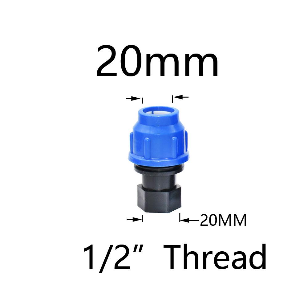Female Thread 1/2 3/4 1 1.2 1.5 Inch x 20/25/32/40/50mm Pe Tube Ball Valve Quick Connector Garden Tap Water Coupler
Female Thread 1/2 3/4 1 1.2 1.5 Inch x 20/25/32/40/50mm Pe Tube Ball Valve Quick Connector Garden Tap Water Coupler
