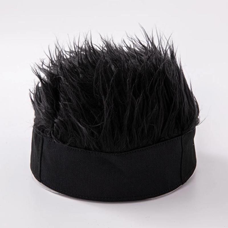 Mens Synthetic Short Hair Caps Wig Hats Hip Hop Skull Beanie Hat Toupee Spiked Fake Hair Hat Wigs Short Melon Headband Headwear
Mens Synthetic Short Hair Caps Wig Hats Hip Hop Skull Beanie Hat Toupee Spiked Fake Hair Hat Wigs Short Melon Headband Headwear