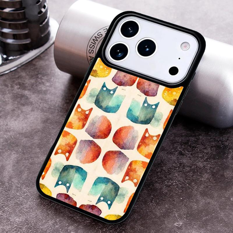 Watercolor Cartoon Cat Phone Case For iPhone 17,16e,15,14,13,12,11,Mini,Pro,MAX soft Silicone Cover iPhone17
Watercolor Cartoon Cat Phone Case For iPhone 17,16e,15,14,13,12,11,Mini,Pro,MAX soft Silicone Cover iPhone17