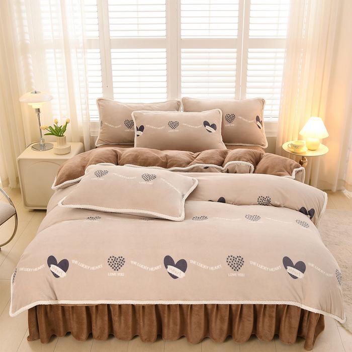 Комплект из 4 предметов из молочного бархатного фланеля 2025: Пододеяльник из кораллового флиса класса А 2.0m Sheet Set
Комплект из 4 предметов из молочного бархатного фланеля 2025: Пододеяльник из кораллового флиса класса А 2.0m Sheet Set