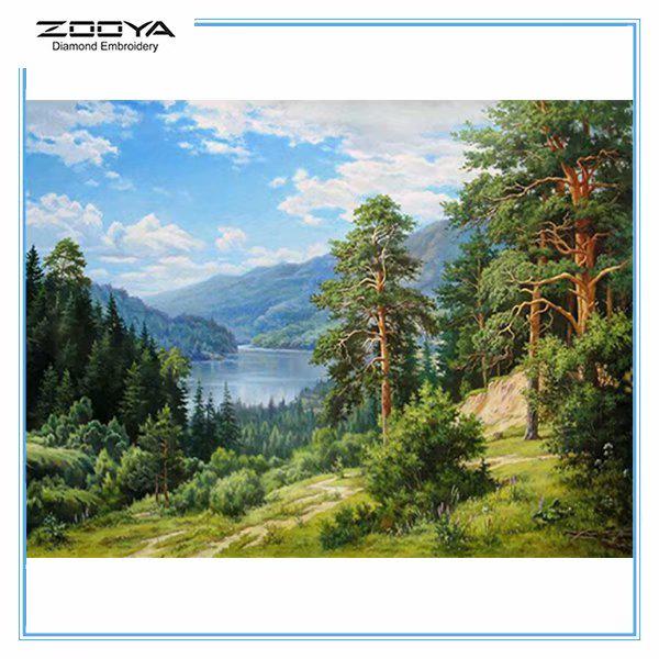 ZOOYA DIY 5D Полный дрель Алмазная картина Пейзаж Вышивка Крестом Мозаика Картина Домашний деко
ZOOYA DIY 5D Полный дрель Алмазная картина Пейзаж Вышивка Крестом Мозаика Картина Домашний деко