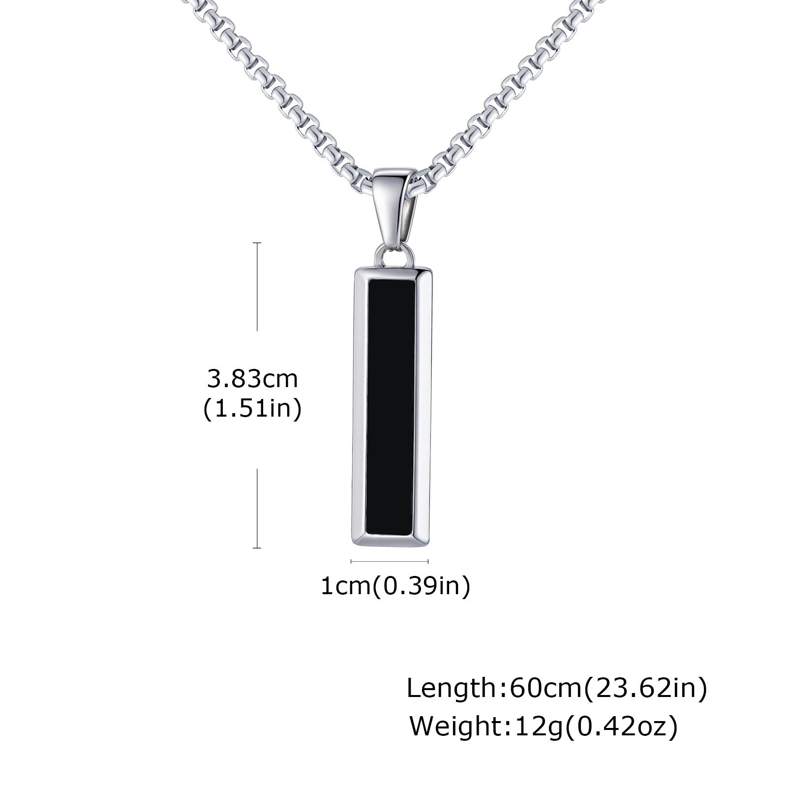 Fashion Retro Geometric Natural Stone Pendant Necklace, Blue Stone Stainless Steel Necklace, Minimalist Vintage Jewelry for Men
Fashion Retro Geometric Natural Stone Pendant Necklace, Blue Stone Stainless Steel Necklace, Minimalist Vintage Jewelry for Men