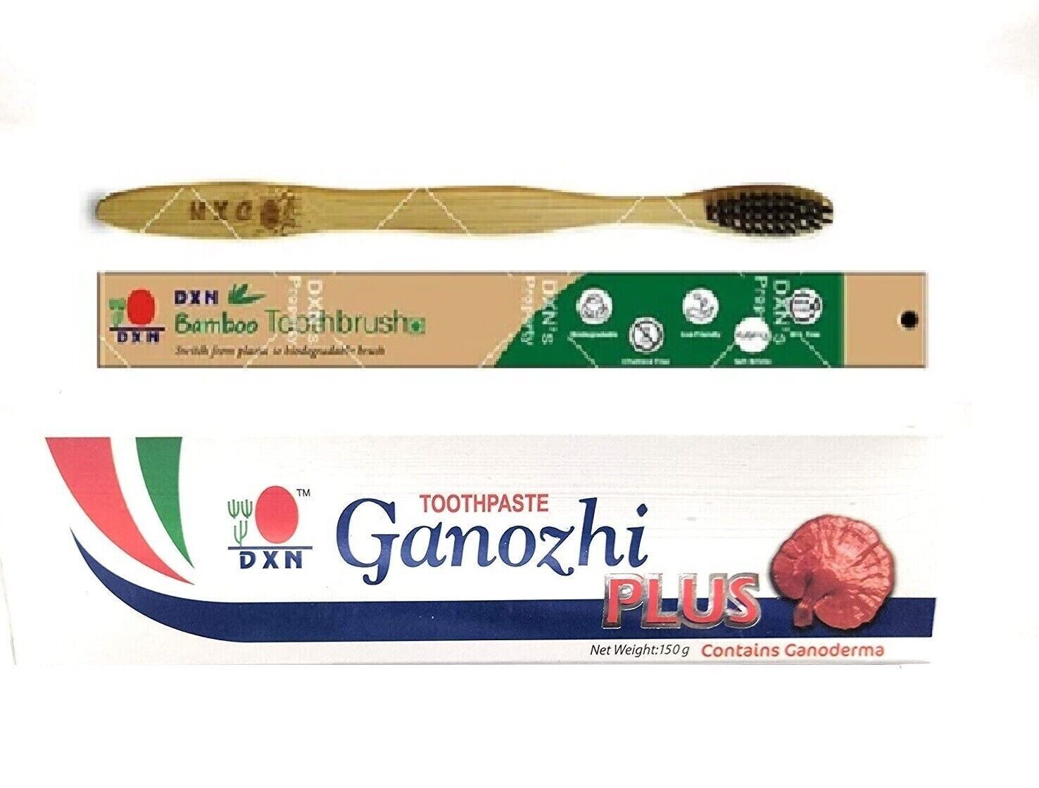 Зубная паста DXN Ganozhi Ganoderma Lingzhi Reishi Gel с бамбуковой зубной щеткой - 150 г
Зубная паста DXN Ganozhi Ganoderma Lingzhi Reishi Gel с бамбуковой зубной щеткой - 150 г