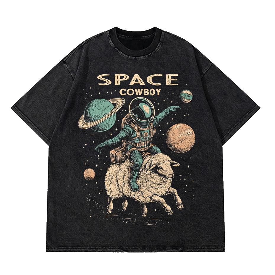Vintage Washed astronaut Tshirts Anime T Shirt Harajuku Oversize Tee Cotton fashion Streetwear unisex top hd S
Vintage Washed astronaut Tshirts Anime T Shirt Harajuku Oversize Tee Cotton fashion Streetwear unisex top hd S