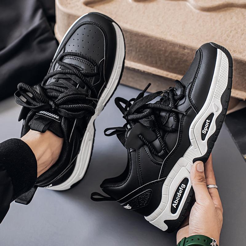 Men s Shoes 2026 Breathable Anti Slip Wear-resistant Casual Running Students White Thick Sole Height Increasing Dad s Trendy 44 чорний
Men s Shoes 2026 Breathable Anti Slip Wear-resistant Casual Running Students White Thick Sole Height Increasing Dad s Trendy 44 чорний