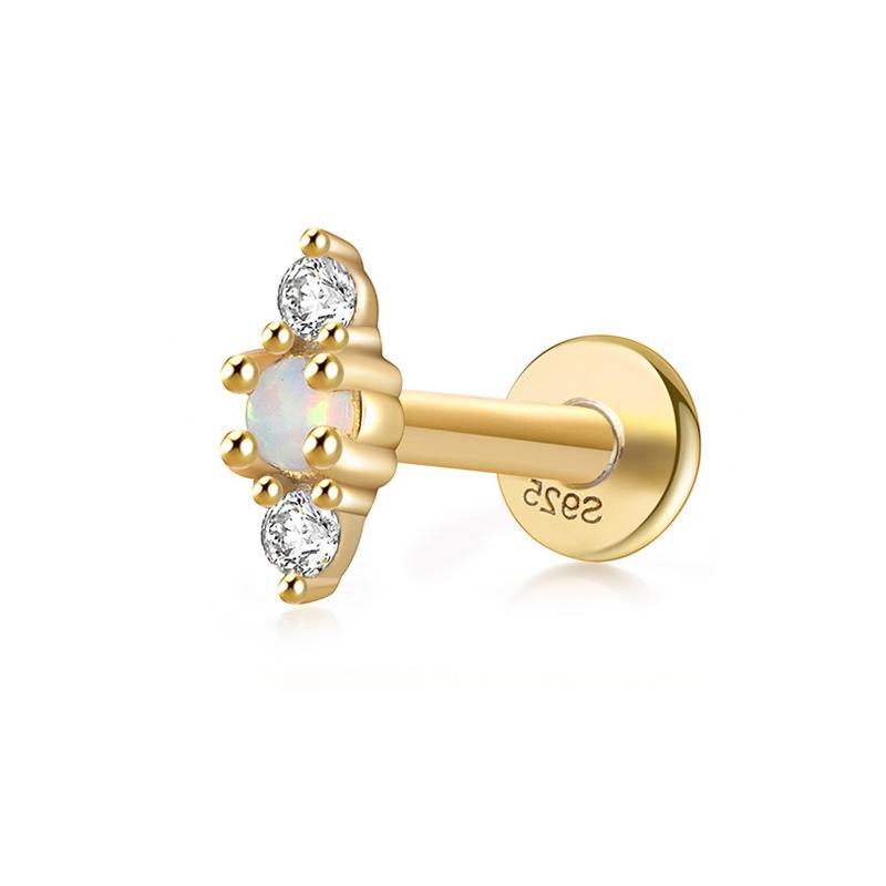 Серьги-пусеты для пирсинга хряща из стерлингового серебра 925 пробы с опалами и бриллиантами S925 Silver
Серьги-пусеты для пирсинга хряща из стерлингового серебра 925 пробы с опалами и бриллиантами S925 Silver